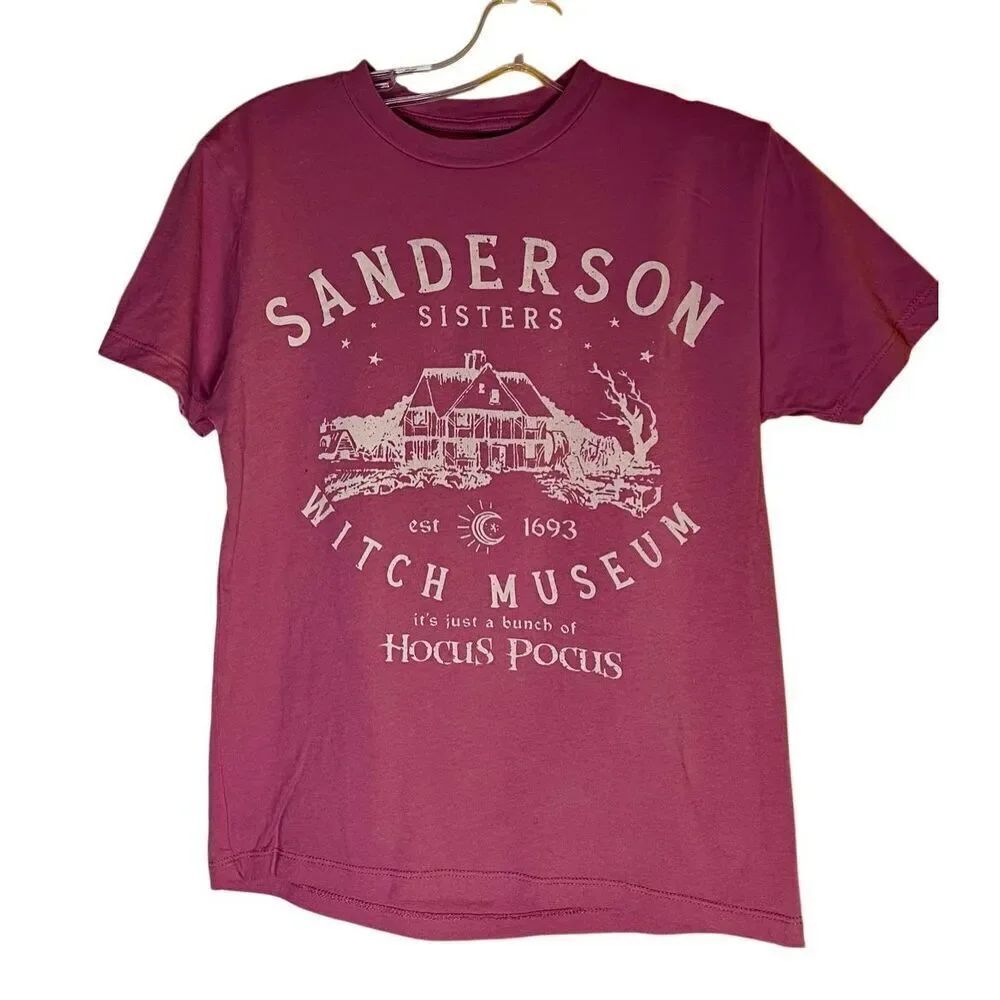 Disney Hocus Pocus Sanderson Sisters Bed & Breakfast Halloween T-Shirt X-Small